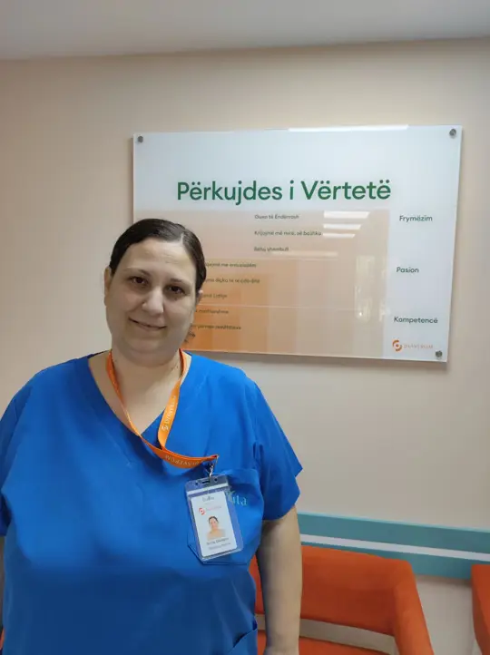 Anila – Një sanitare që aspiron të bëhet infermiere